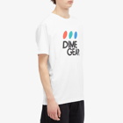 Dime Men's Gear T-Shirt in White