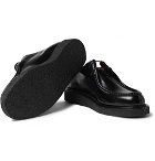 AMI - Polished-Leather Derby Shoes - Men - Black