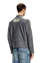 Diesel Biker jacket in perforated leather - Leather jackets - Unisex - To Be Defined