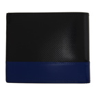 Marni Black and Blue Tribeca Bifold Wallet