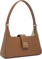 ANINE BING Brown Lou Shoulder Bag