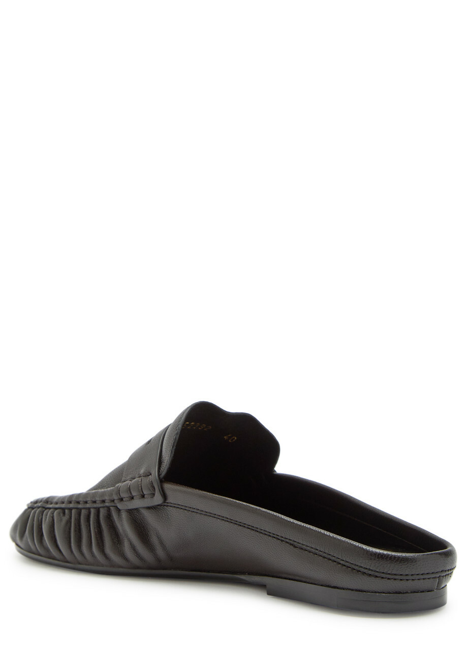 Saint Laurent Le Loafer 15 Leather Loafers Brown