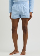 Boss Cooper Striped Cotton Pyjama set Blue
