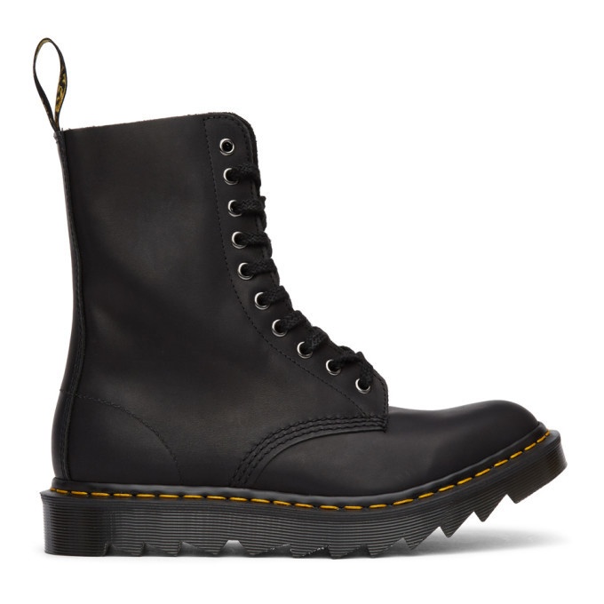 Photo: Dr. Martens Black Made In England Ripple 1490 Boots