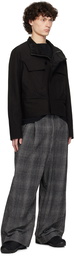 pet-tree-kor Gray Tension Trousers