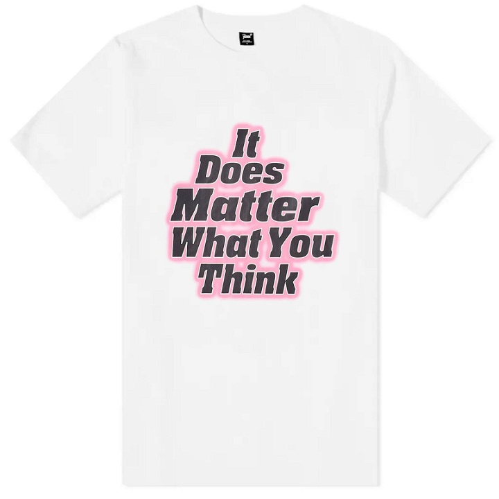 Photo: Patta Men's It Does Matter What You Think T-Shirt in White