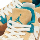 Air Jordan 4 Retro SNSL BP Sneakers in Cacao Wow/Geode Teal