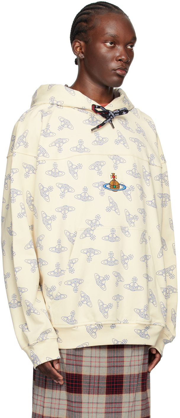 【送料&関税込】Vivienne Westwood Stencil Orb Fresh Hoodie Black Stencil Orb Fresh Hoodie by Vivienne Westwood on Sale