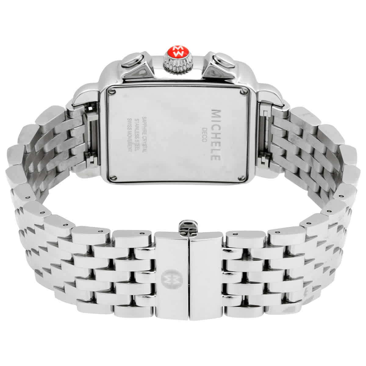 Michele Deco Chronograph Quartz Diamond White Mother of  display picture 2