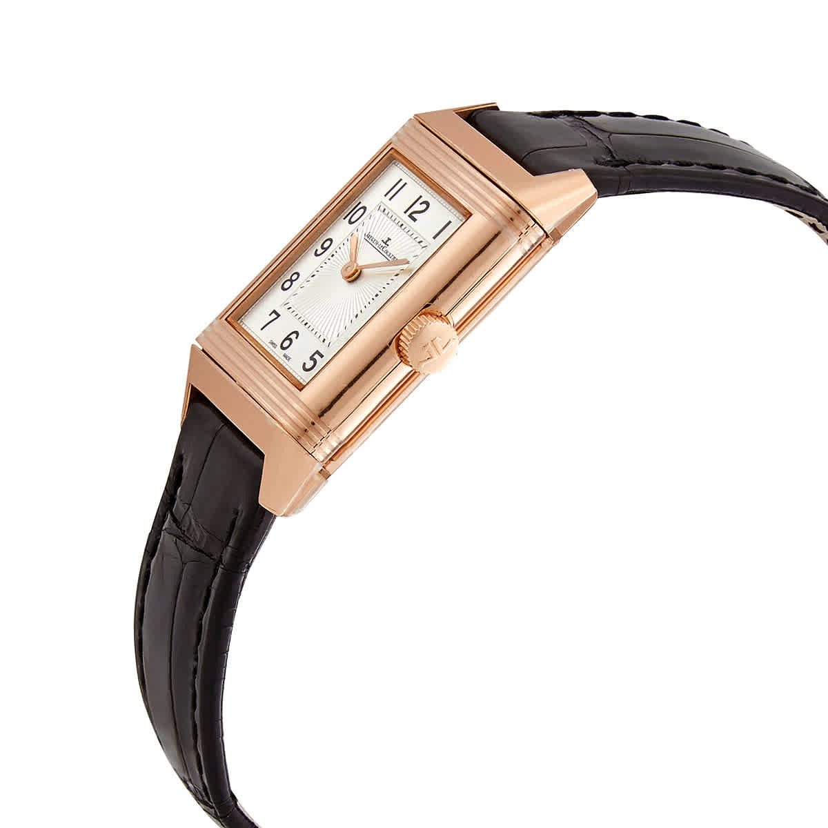 Jaeger LeCoultre Reverso Classic Monoface Silver Dial Mens Watch Q2602540