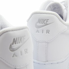 Nike Men's Air Force 1 '07 WB Sneakers in White/Reflect Silver