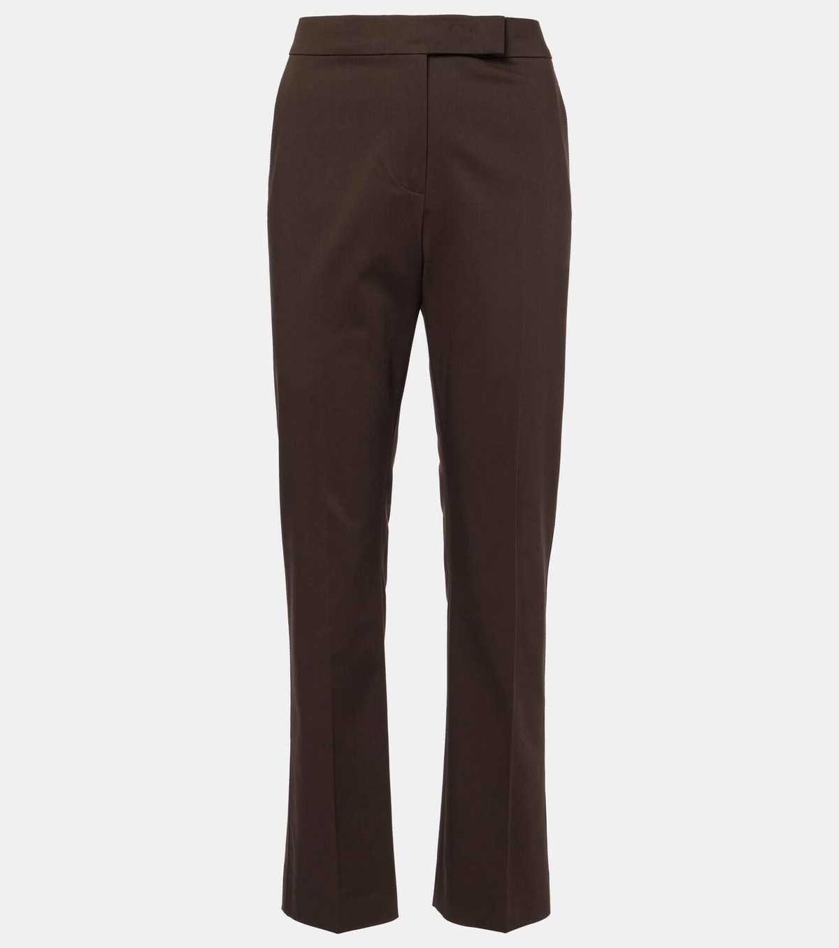 Max Mara Okra cotton cropped pants