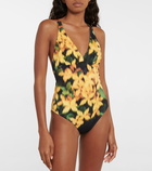 Dries Van Noten - Floral swimsuit