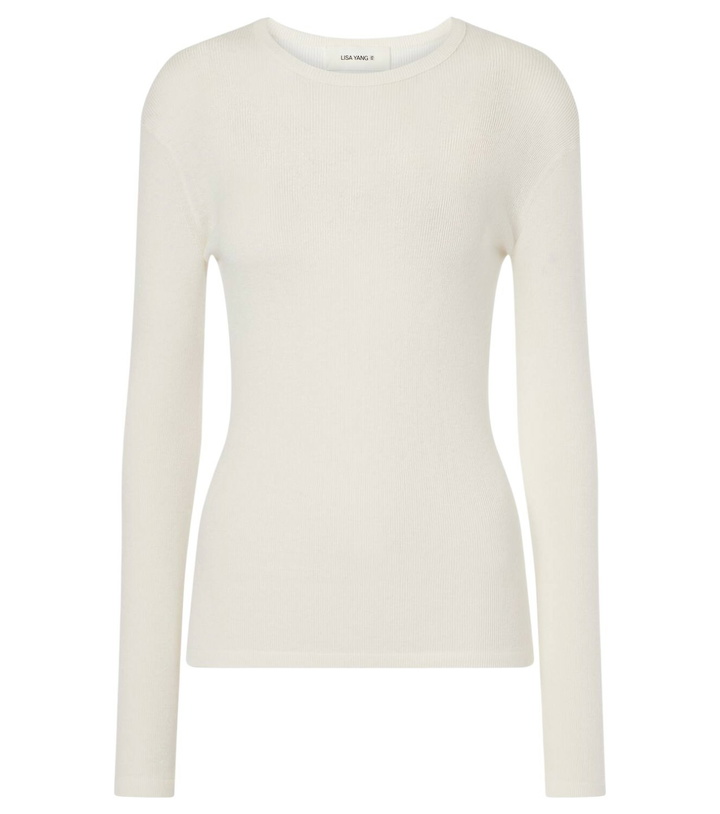 Photo: Lisa Yang Vivian cotton and cashmere T-shirt