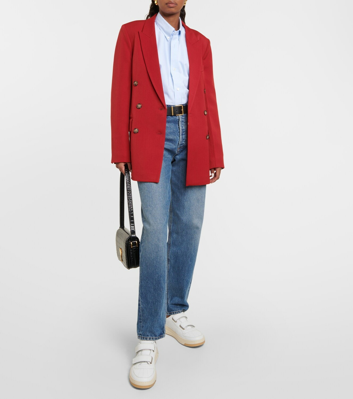 Ami Paris Oversized cotton shirt
