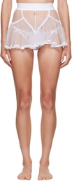 Agent Provocateur White Alysia Miniskirt