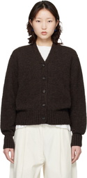 Cordera Brown Baby Alpaca Cardigan
