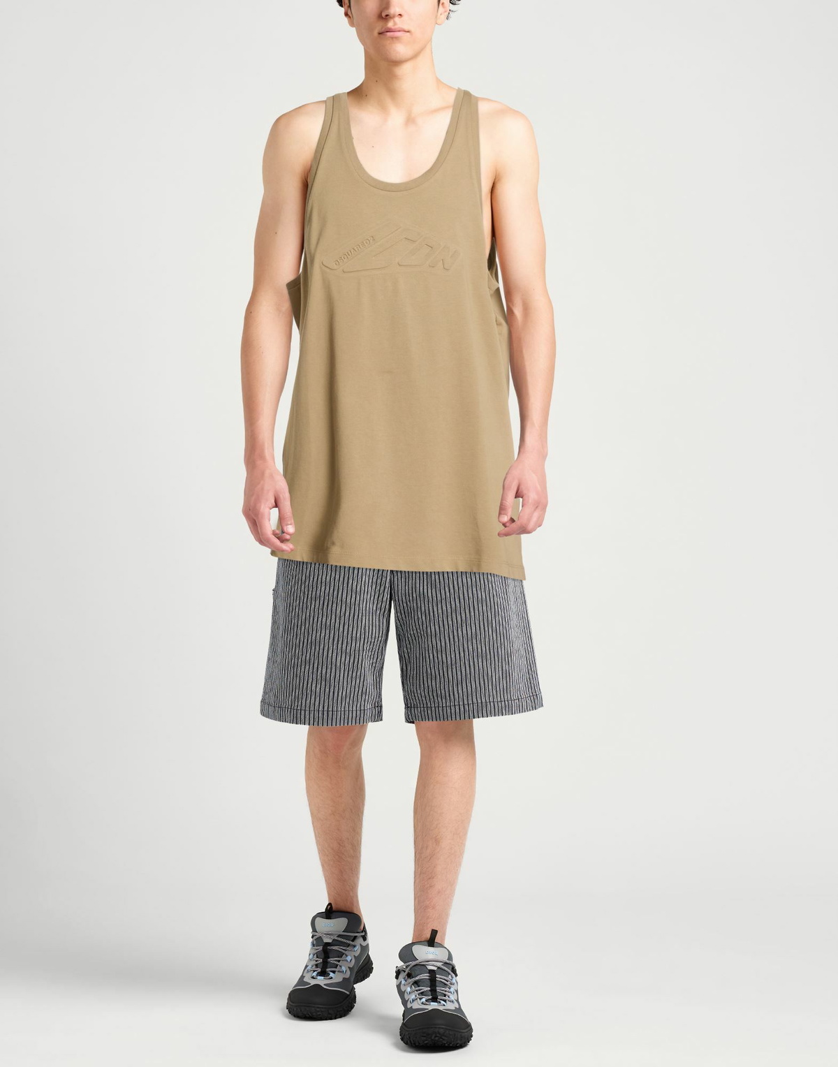 Dsquared2 Mens Tank top in Sand