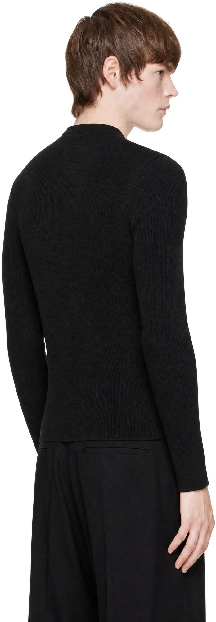 LISA YANG Black Falk Henley