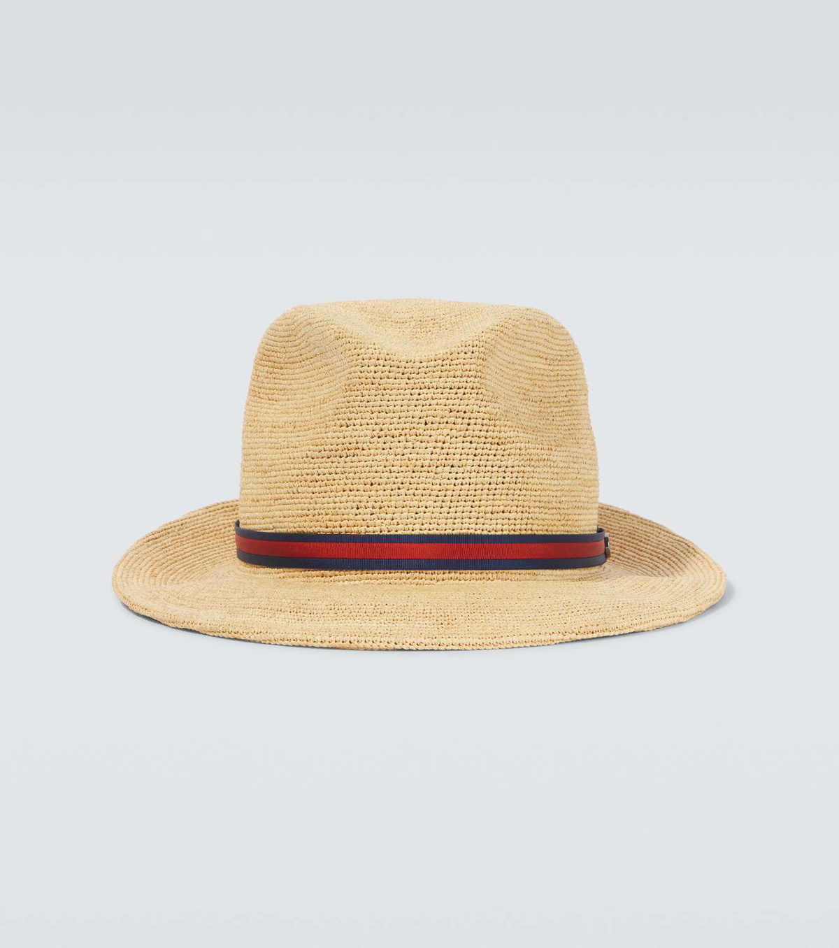 Borsalino Argentina crochet straw Panama hat