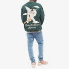 Represent Men's Storms In Heaven Crew Sweat in Racing Green