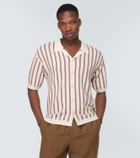 King & Tuckfield Striped wool shirt