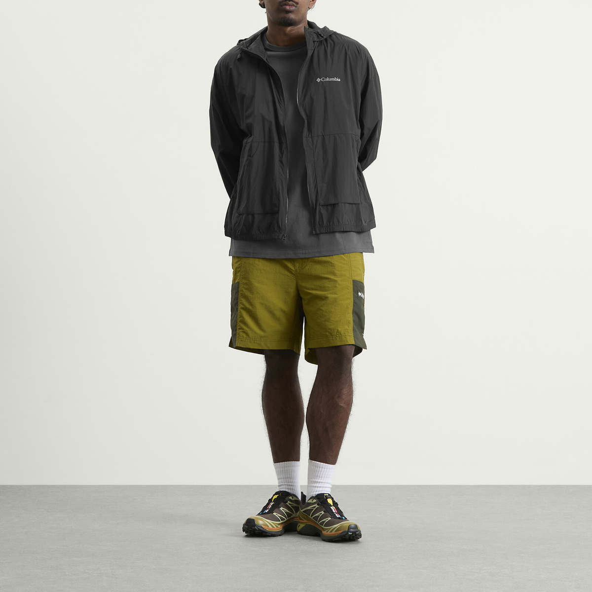 Columbia Men's Street Heights™ Windbreaker in Black