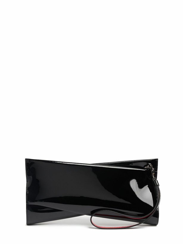 Photo: CHRISTIAN LOUBOUTIN Loubitwist Patent Leather Clutch