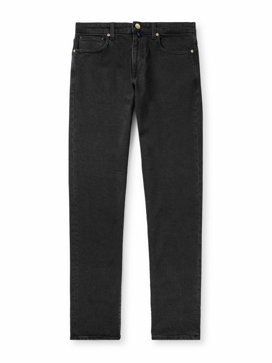 Incotex - Straight-Leg Jeans - Black