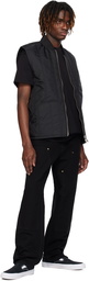 Carhartt Work In Progress Black Lachlan Liner Vest