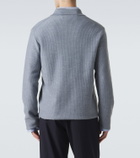 The Row Bertram cashmere polo sweater