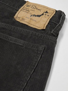 OrSlow - Straight-Leg Cotton-Blend Corduroy Trousers - Gray
