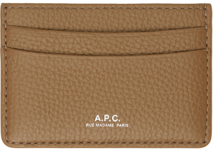 Photo: A.P.C. Brown André Card Holder