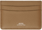 A.P.C. Brown André Card Holder