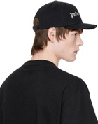 Palm Angels Black Classic Logo Cap