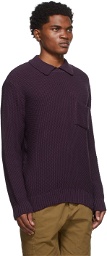 Noah Purple Cotton Sweater