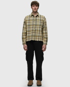 John Elliott Hemi Oversizes Shirt Beige - Mens - Longsleeves
