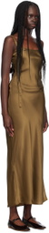 The Garment Tan Catania String Maxi Dress