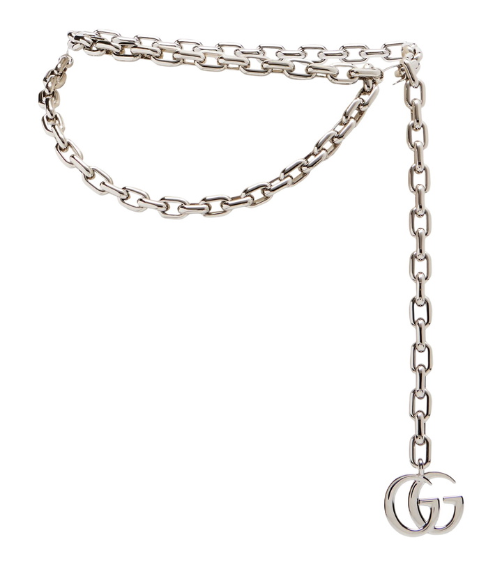 Photo: Gucci Double G chain belt