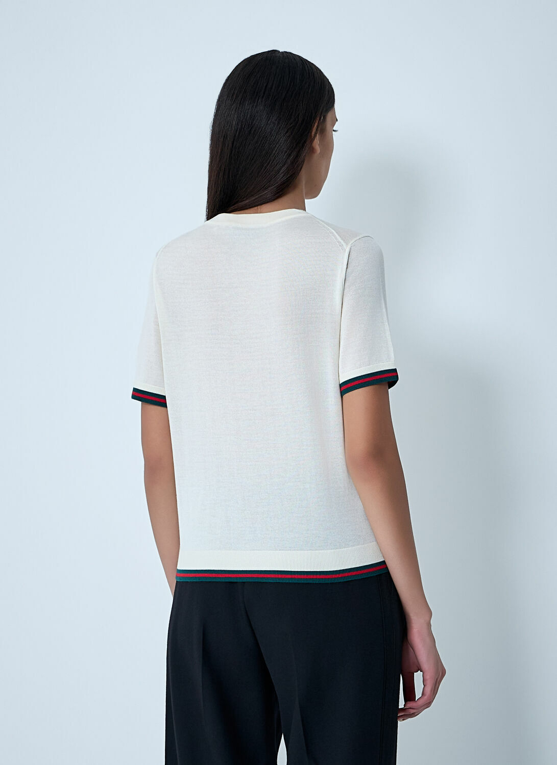 Gucci Extra Fine Cashmere-Blend Top