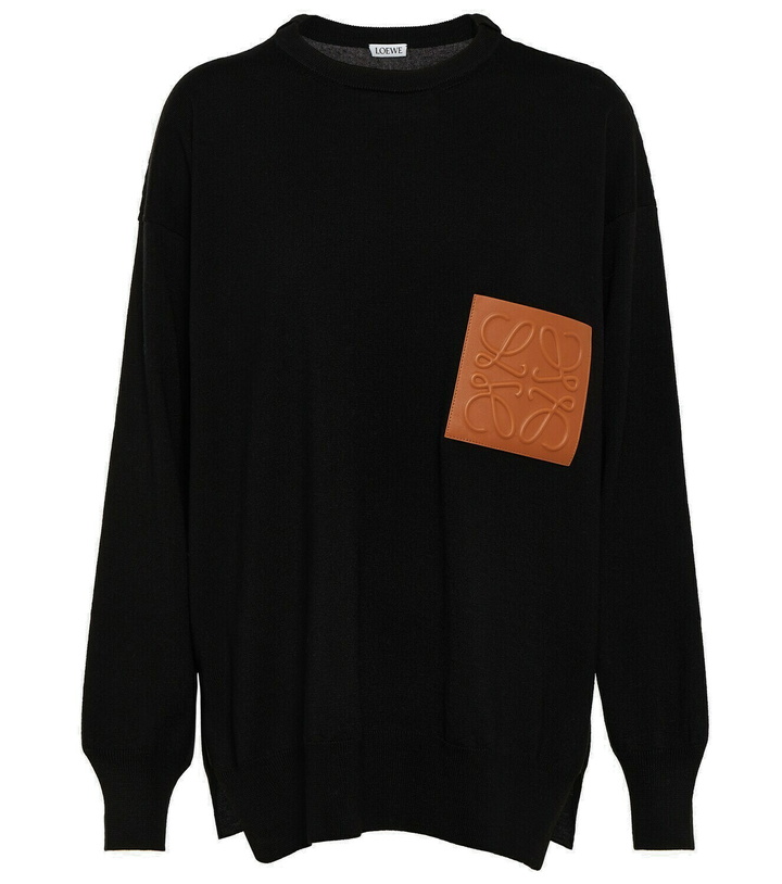 Photo: Loewe Anagram pocket wool sweater