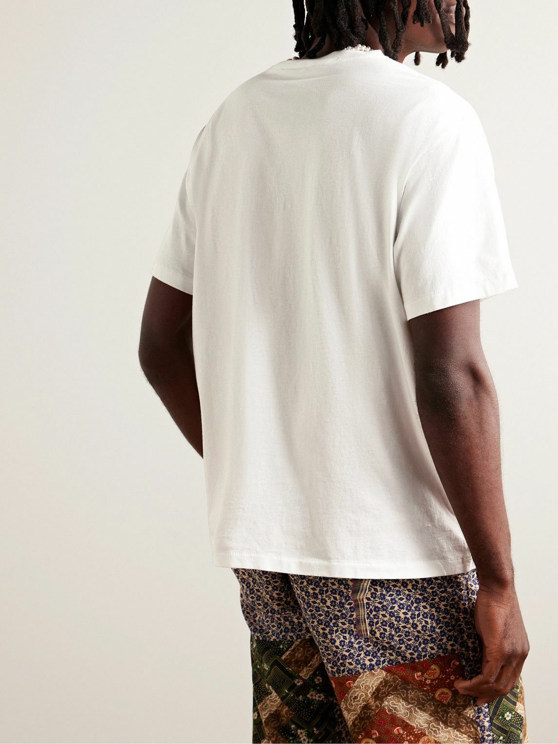 Dotted Appliqué Long Sleeve Shirt – BODE