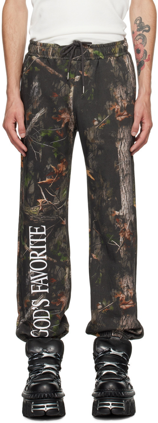 Praying Khaki 'God's Favorite' Sweatpants
