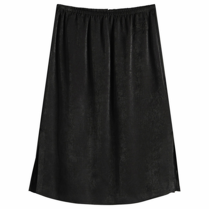Photo: MM6 Maison Margiela Women's Slip Skirt in Black