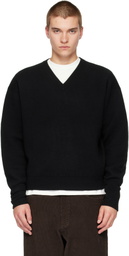 Studio Nicholson Black Loch Knit Sweater