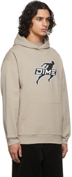 Dime Taupe Speedrun Hoodie