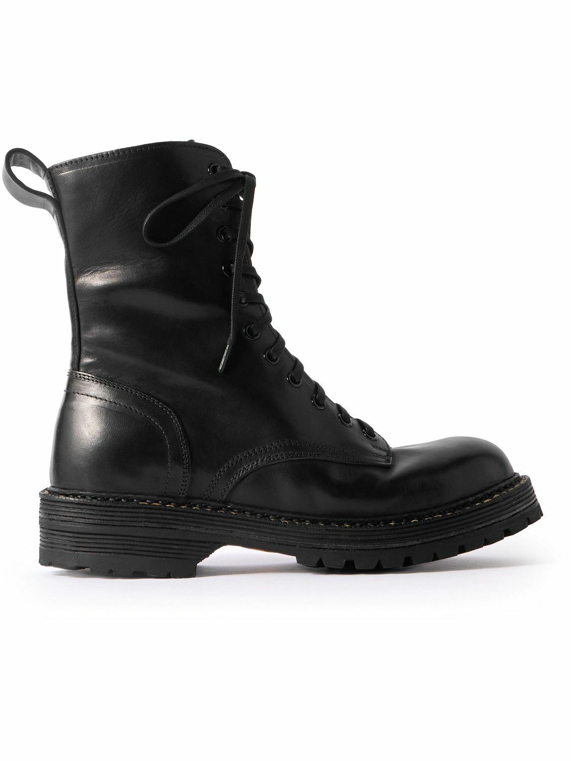 Visvim - Hi-Folk Scout Moc Leather Boots - Brown Visvim Visvim - Hi-Folk Scout Moc Leather Boots - Brown Visvim