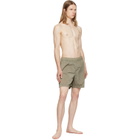 Stone Island Khaki B100004 Nylon Metal Econyl Swim Shorts