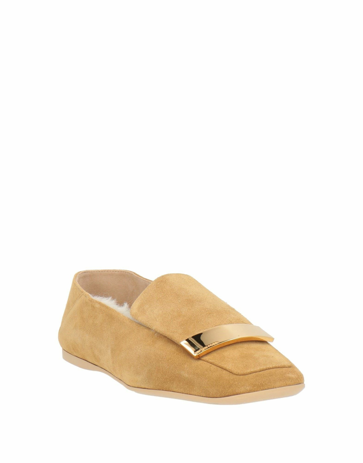 Sergio Rossi Womens Loafers Mustard