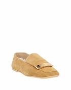 Sergio Rossi Womens Loafers Mustard